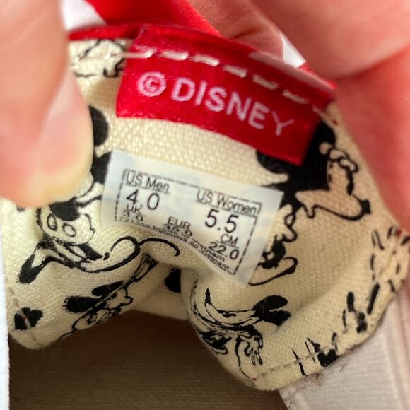 Minnie Mouse Slip On Vans with Giant Stuffed Bow - Picture 8 of 9